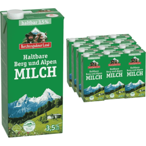Berchtesgadener Alpenmilch 1000 ml 12 x