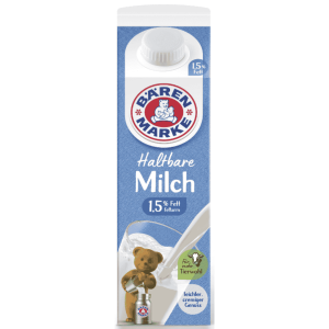Haltbare Milch 1,5% 1 l – Bärenmarke