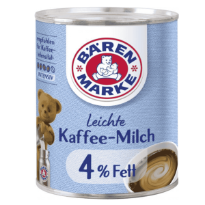 Bärenmarke Leichte Kaffee-Milch 4 Fett 340 g