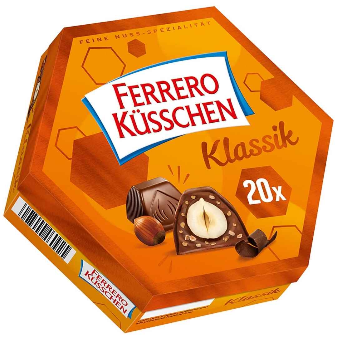 Ferrero Küsschen 20er 178 g – Haselnuss Schokolade