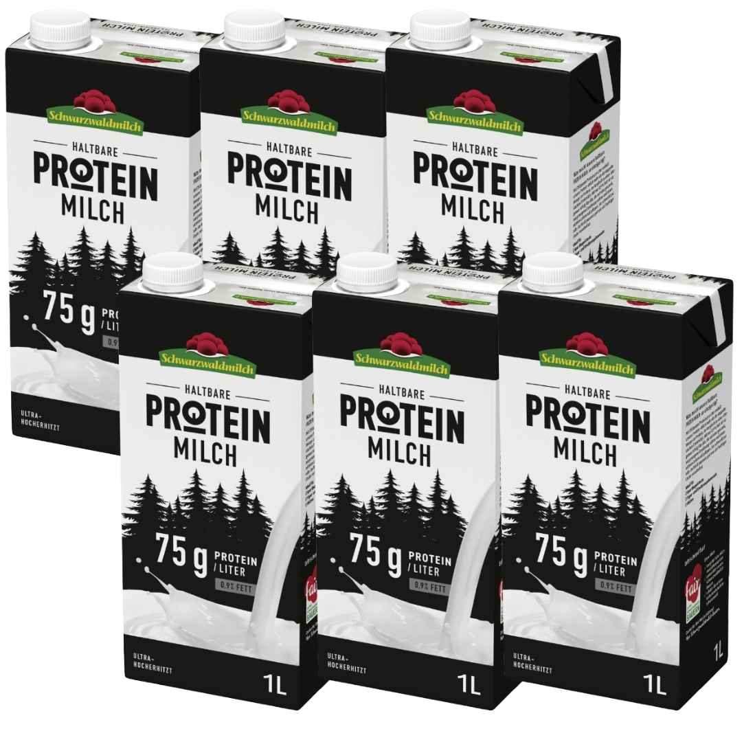 Schwarzwaldmilch Protein Milch 0,9% 6 x 1L
