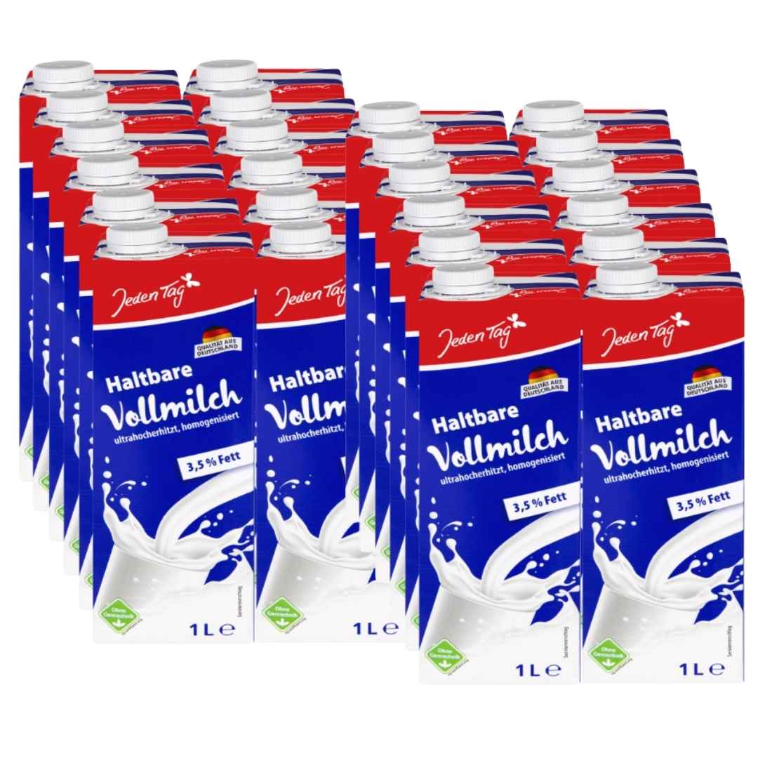 Jeden Tag H Vollmilch 3,5% 24 x 1L