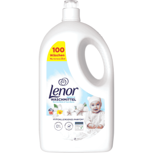 Lenor Vollwaschmittel Flüssig Sensitiv 100 Waschladungen 4500 ml