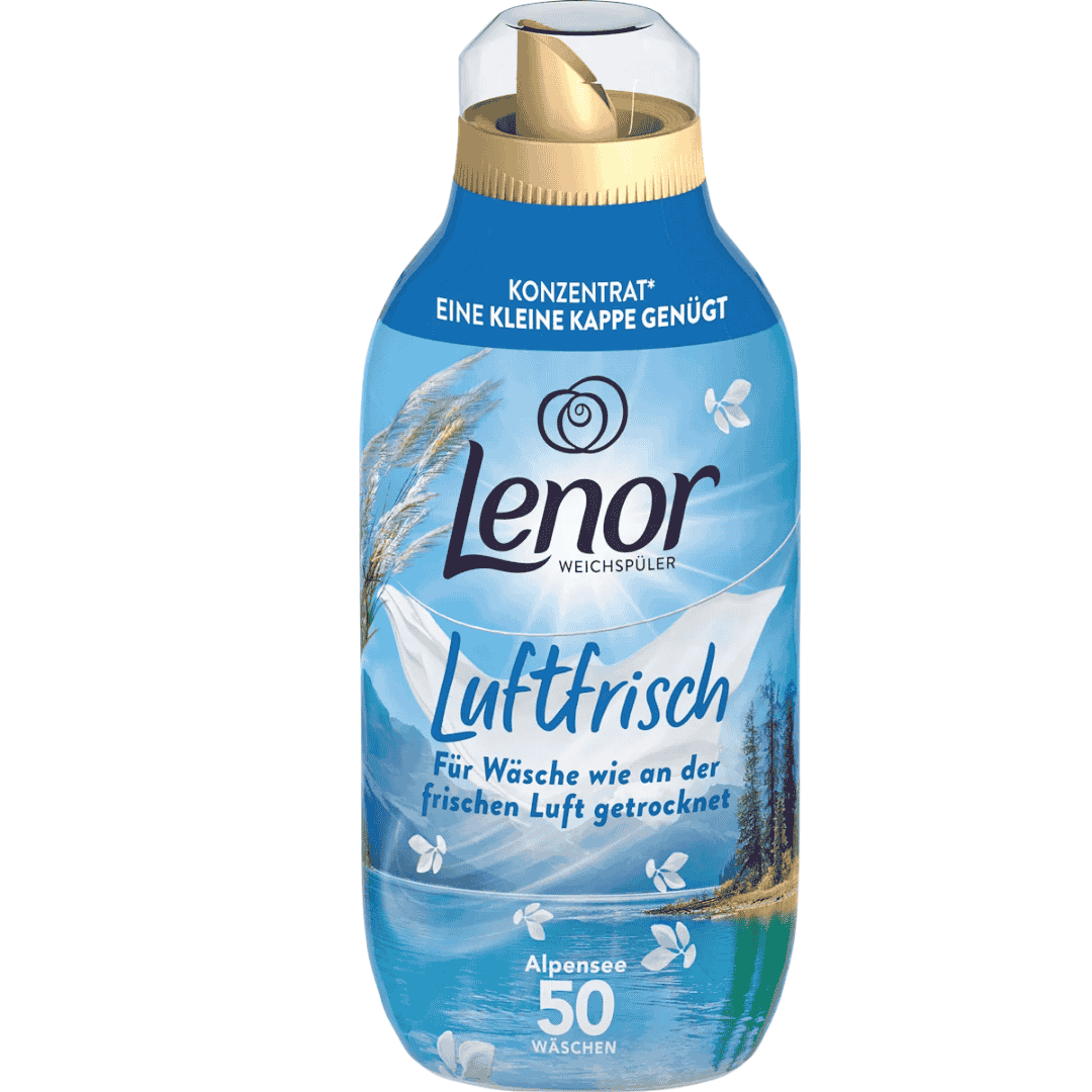 Lenor Weichspüler Luftfrisch Alpensee 50 Waschladungen 700 ml