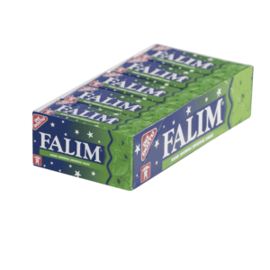 Falim Kaugummi Mint 5 x 20 Stück – Zuckerfreier Kaugummi