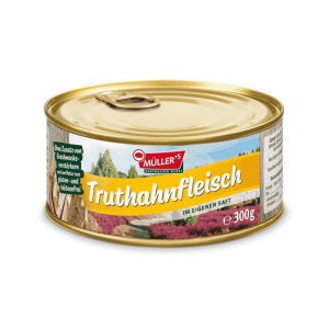 Müller's Truthahnfleisch im eigenen Saft 300 g