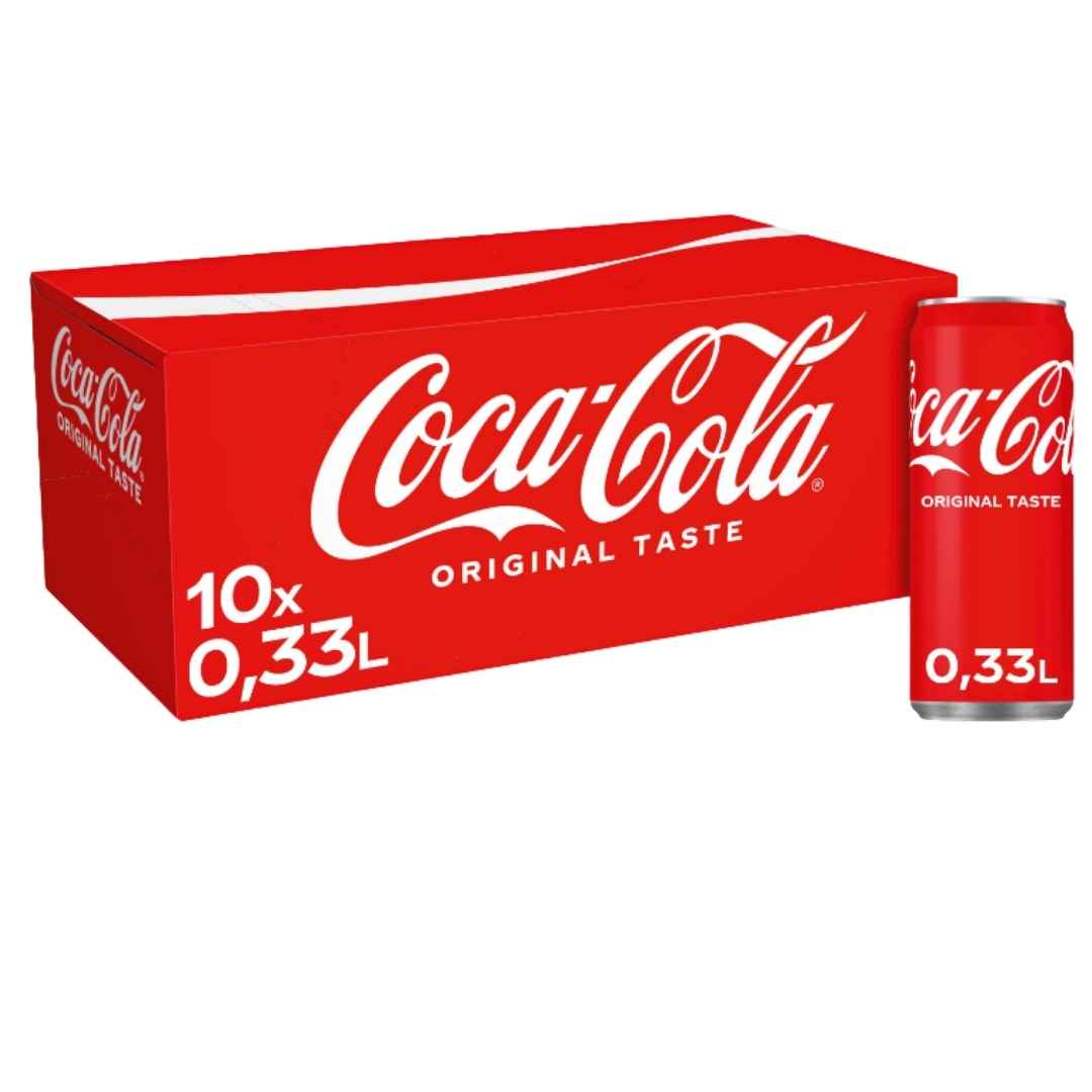 Coca-Cola Cola Dosen Original 10 x 330 ml