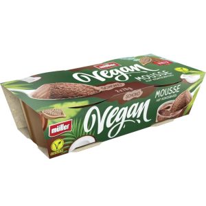 Müller Vegan Mousse Schoko 2 x 70 g – Dessert