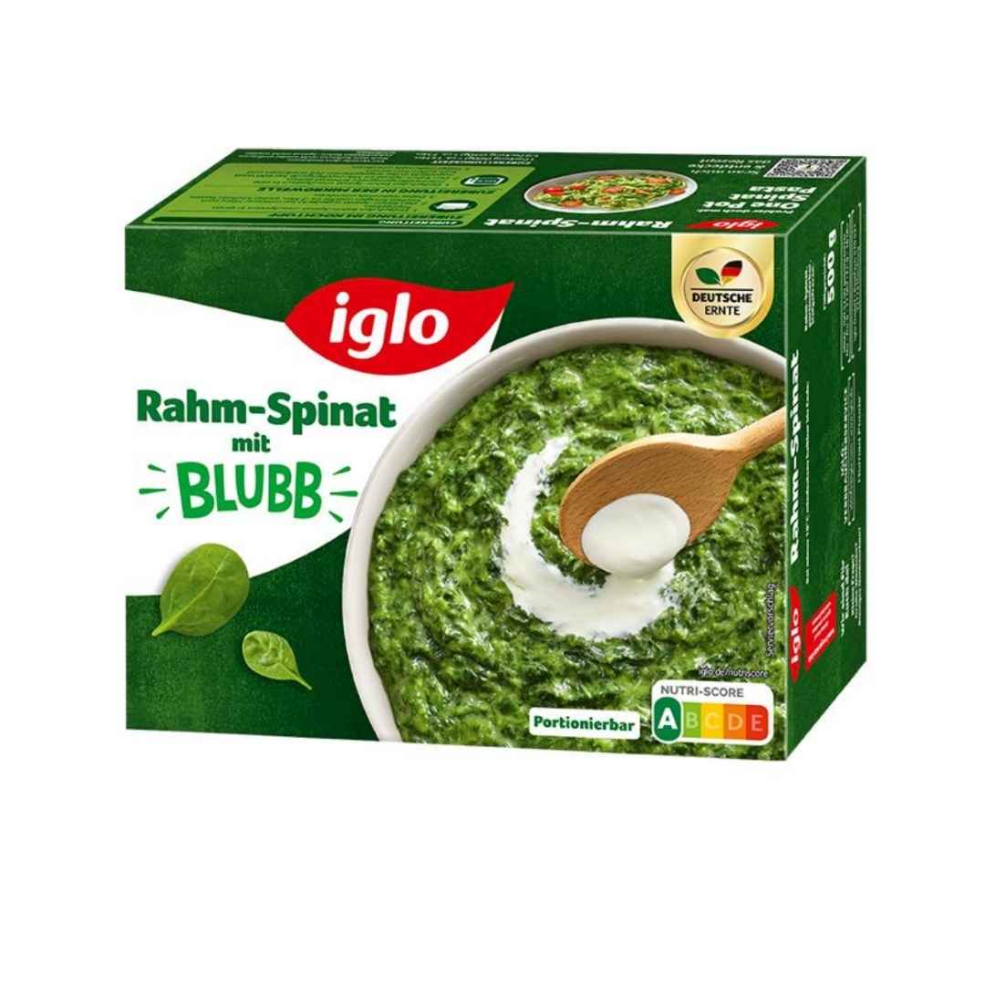Iglo Rahmspinat Tiefkühl 500 g – Spinat