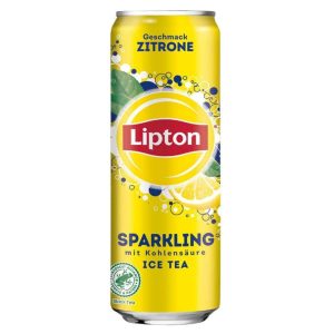 Lipton Ice Tea Sparkling Classic 330 ml – Prickelnder Eistee mit Kohlensäure