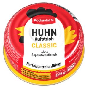 Aufstrich Huhn Classic 95 g – Hähnchen Brotaufstrich