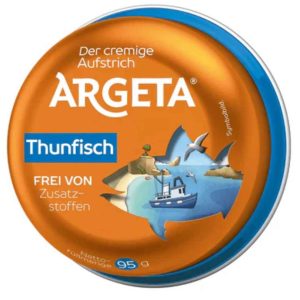 Argeta Thunfisch Brotaufstrich 95 g – Feine Thunfisch Pastete