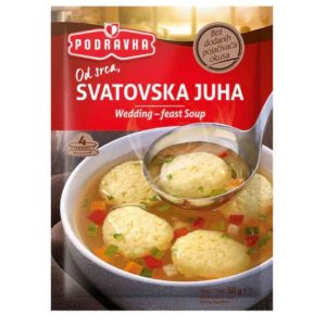 Podravka Hochzeitssuppe 58 g – Klassische Festtagssuppe