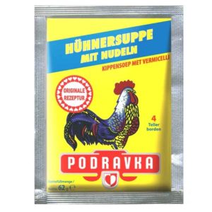 Podravka Hühnersuppe mit Nudeln 62 g – Instant Hühnersuppe