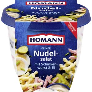 Homann Nudelsalat 400g Schinkenwurst & Ei