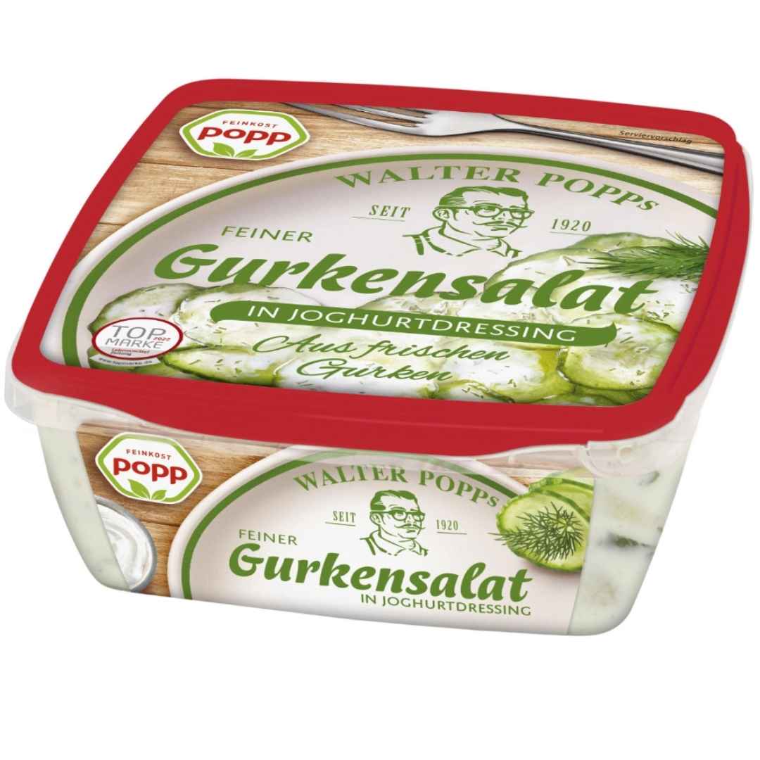 Popp Gurkensalat Joghurtdressing 400g