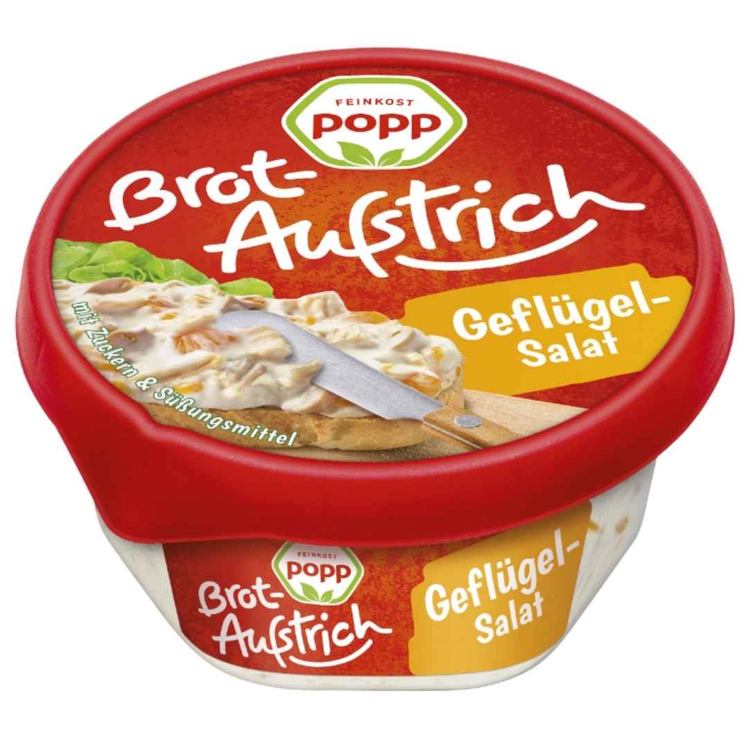 Popp Geflügelsalat Brotaufstrich 150g