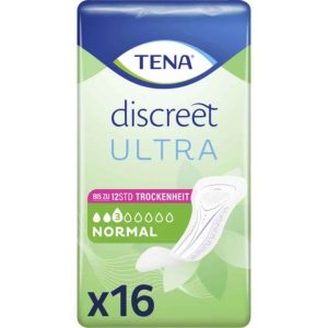TENA Discreet Ultra Normal 16 Stück – Inkontinenzeinlagen