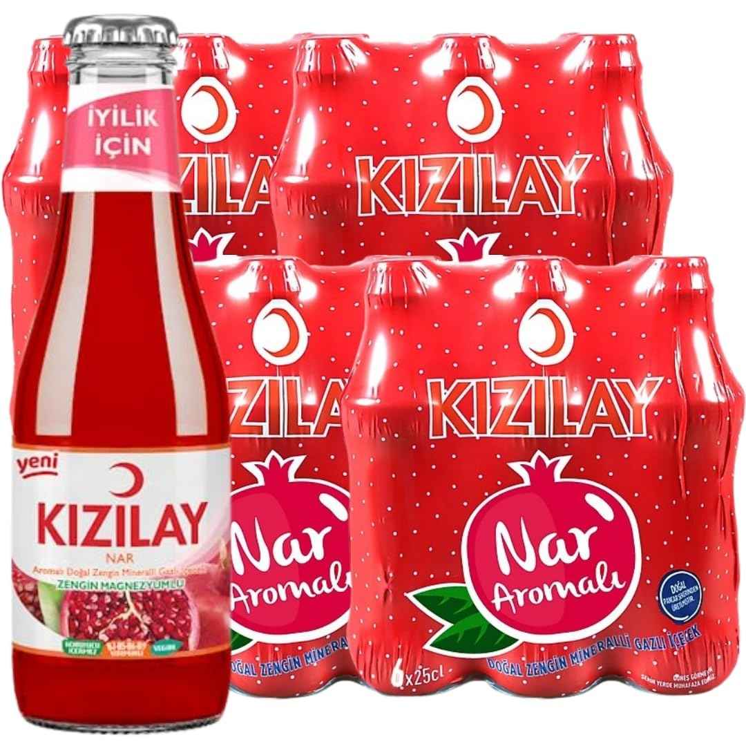 Kızılay Granatapfel Mineralwasser 24 x 200 ml