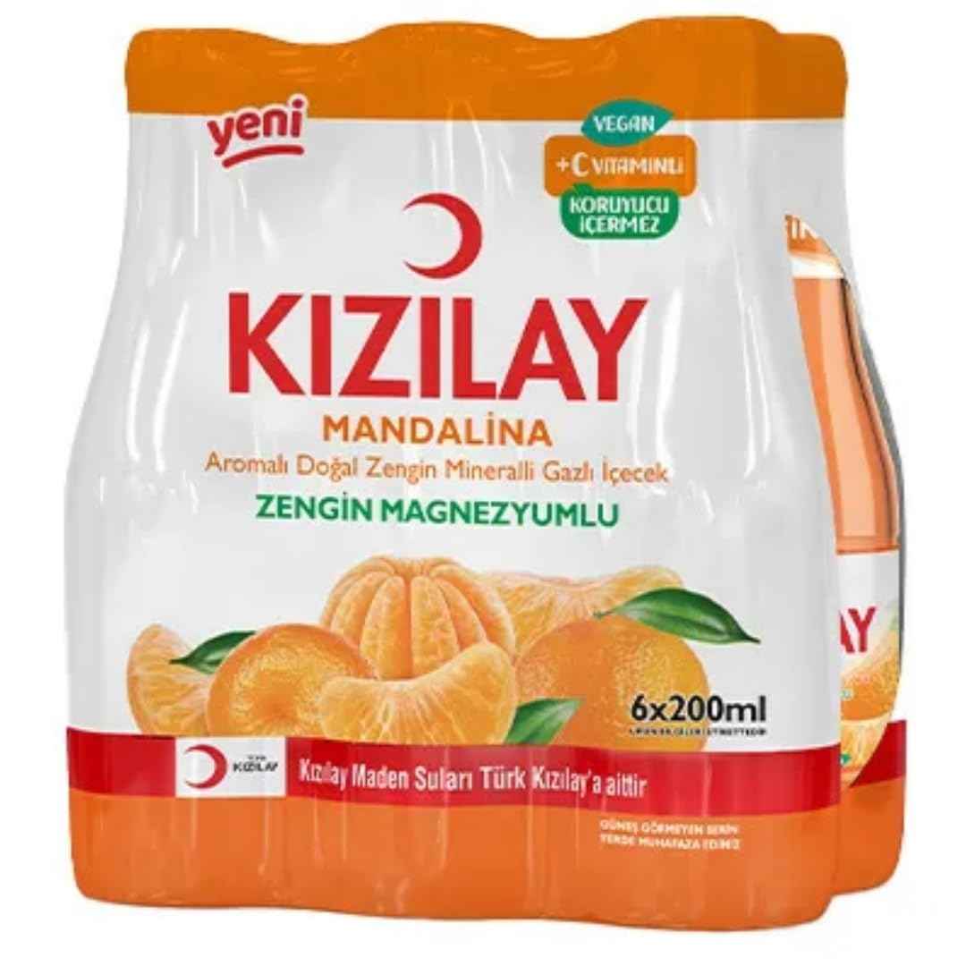 Kızılay Mandarine Mineralwasser 24 x 200 ml – Bild 3