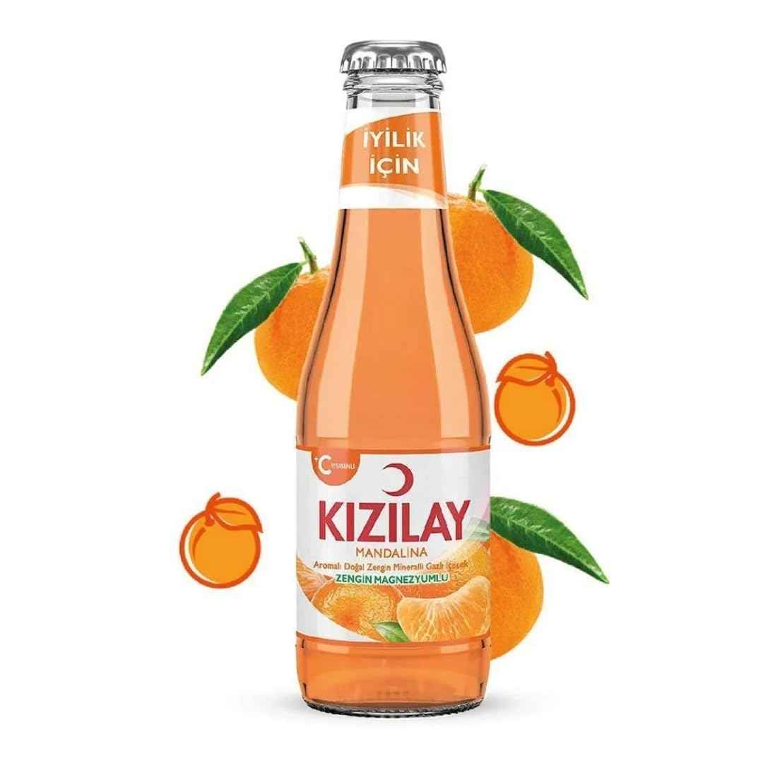 Kızılay Mandarine Mineralwasser 24 x 200 ml – Bild 2