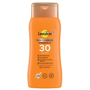 LAVOZON Schutz & Bräune Sonnenmilch 200ml LSF 30