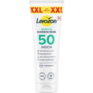 LAVOZON Sensitiv Sonnencreme LSF 50 125ml