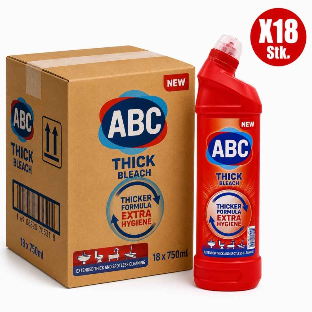 ABC Dickflüssige Bleiche Frühling 18x750ml Reiniger