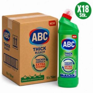 ABC Dickflüssige Bleiche Waldduft 18x750ml Reiniger