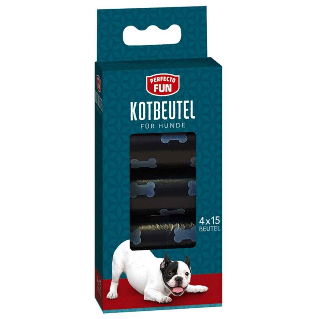 Perfecto Kotbeutel 4 x 15 St. – Hundekotbeutel Rollen