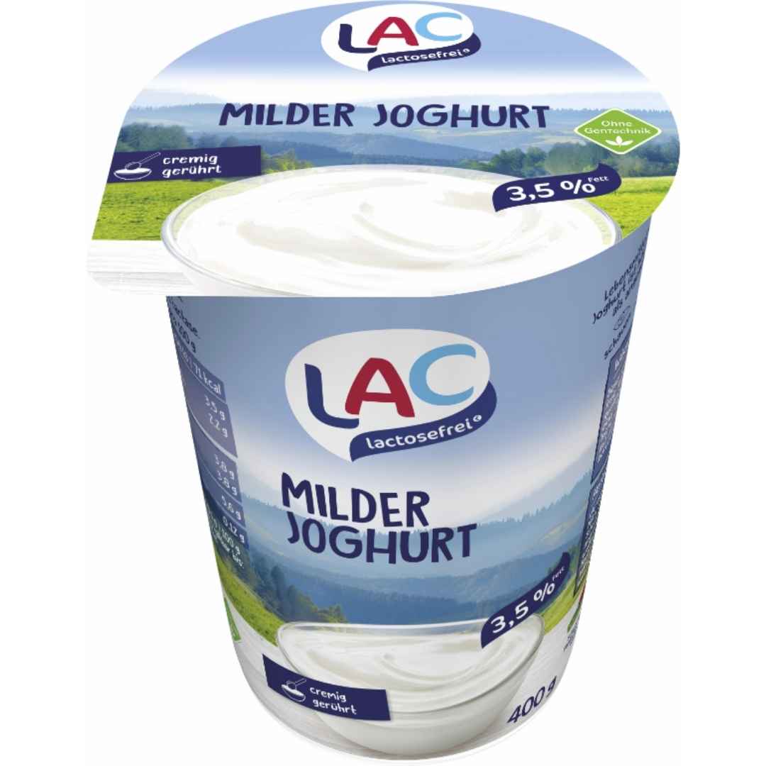 Schwarzwaldmilch LAC Milder Joghurt 400 g – Lactosefreier Vollmilchjoghurt