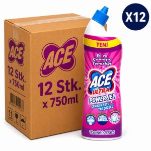 ACE Ultra Power Gel Bleiche 12x750ml Fettlöser