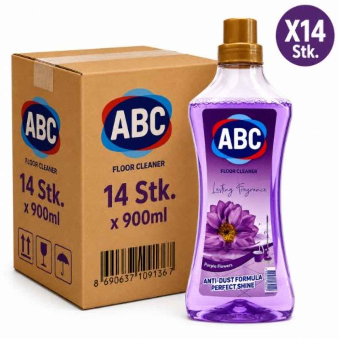 ABC Bodenreiniger Purple Flowers 14x900ml Reiniger
