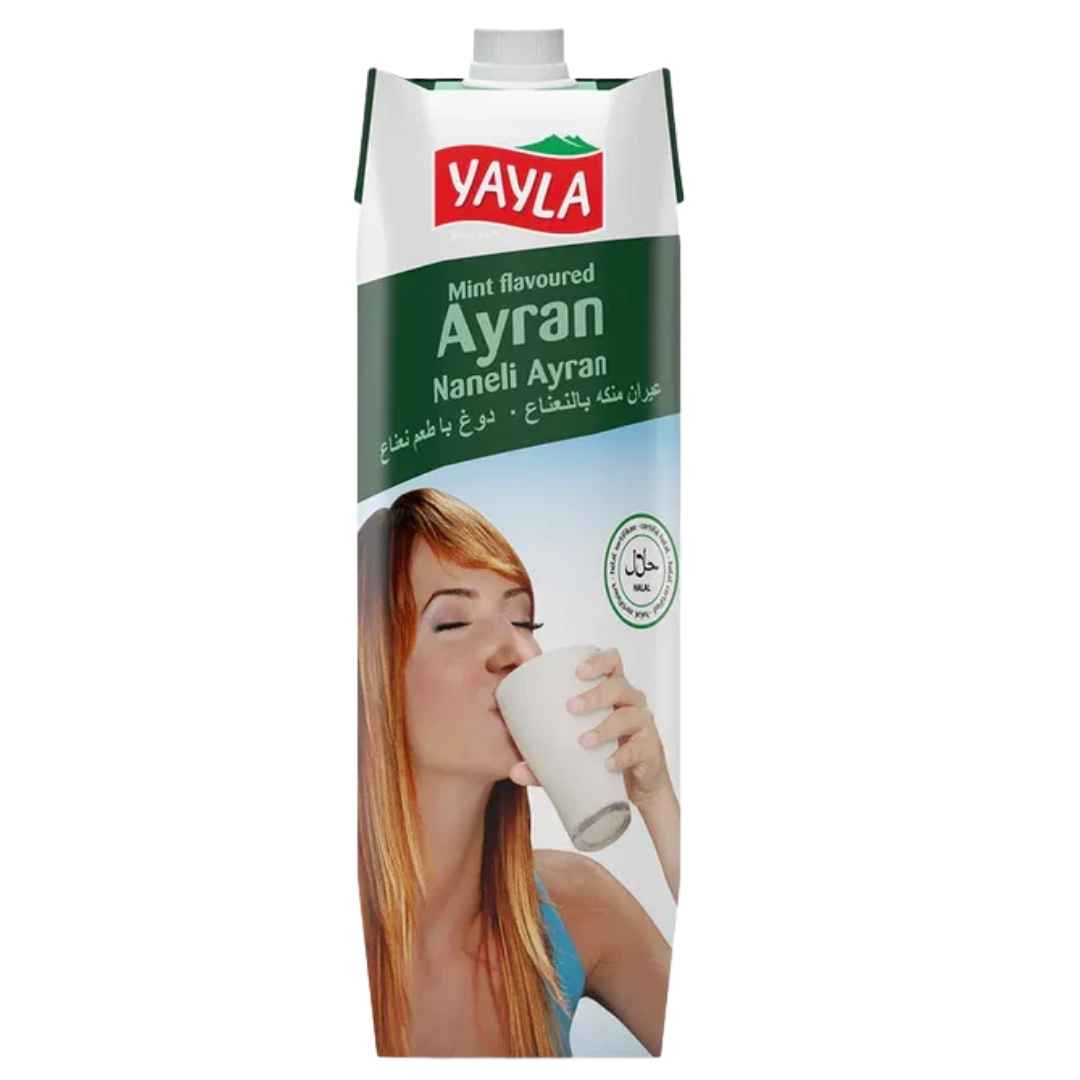 Yayla Ayran Minze 1 l 12er – Joghurtgetränk – Bild 2