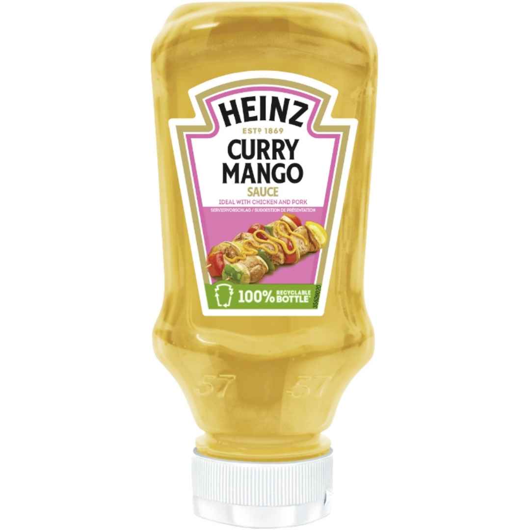 Heinz Curry Mango Sauce 220 ml – Fruchtig-würzige Sauce