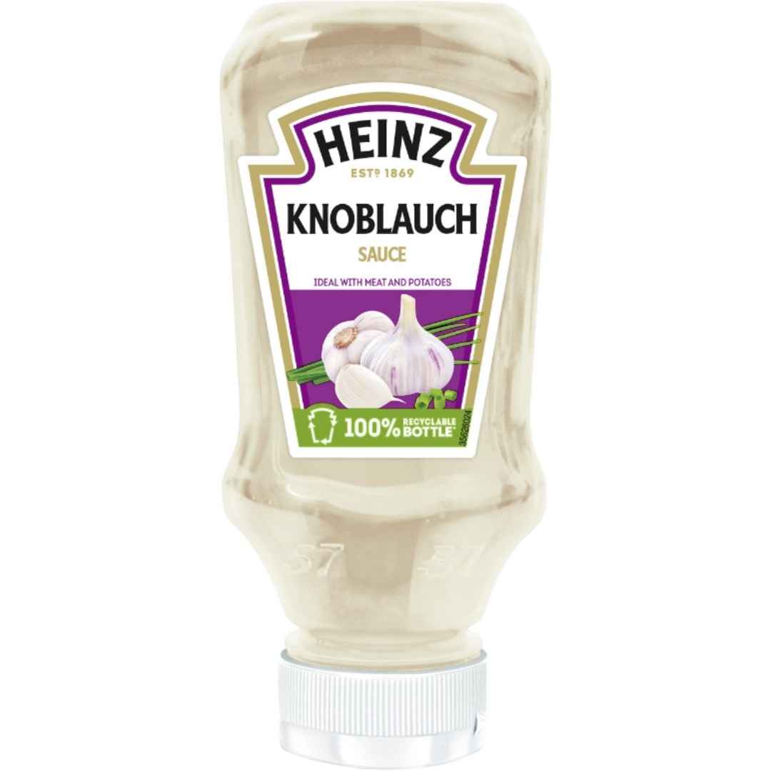 Heinz Knoblauch Sauce 220 ml – Cremige Knoblauchsauce