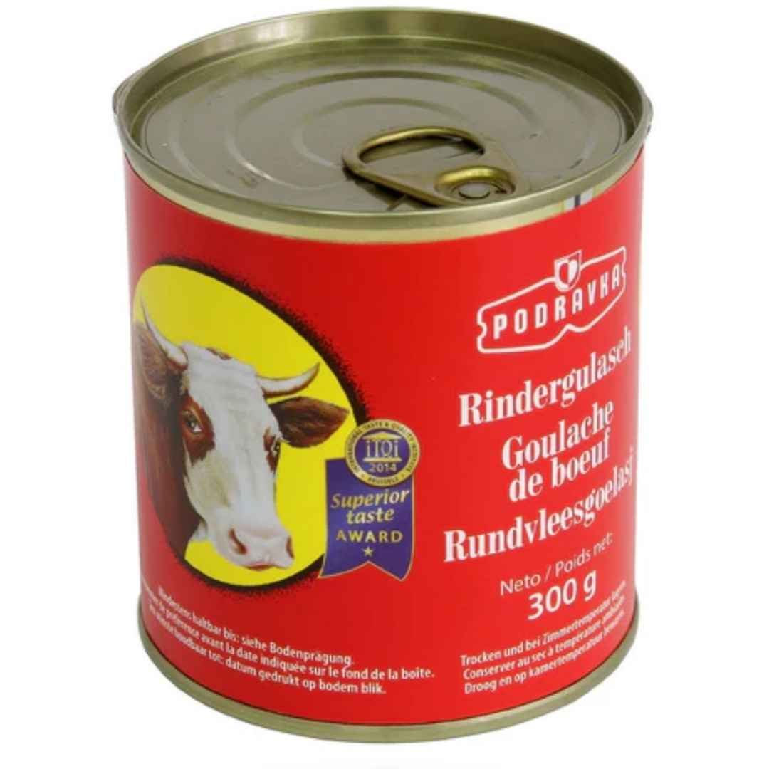 Rindergulasch Konserve 300g – Herzhaftes Fertiggericht