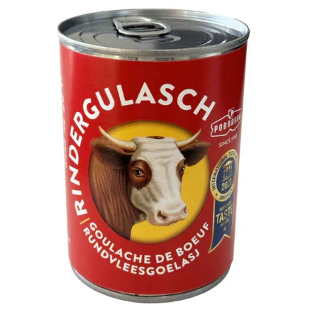 Podravka Rindergulasch 400g – Herzhaftes Gulasch in Konserve