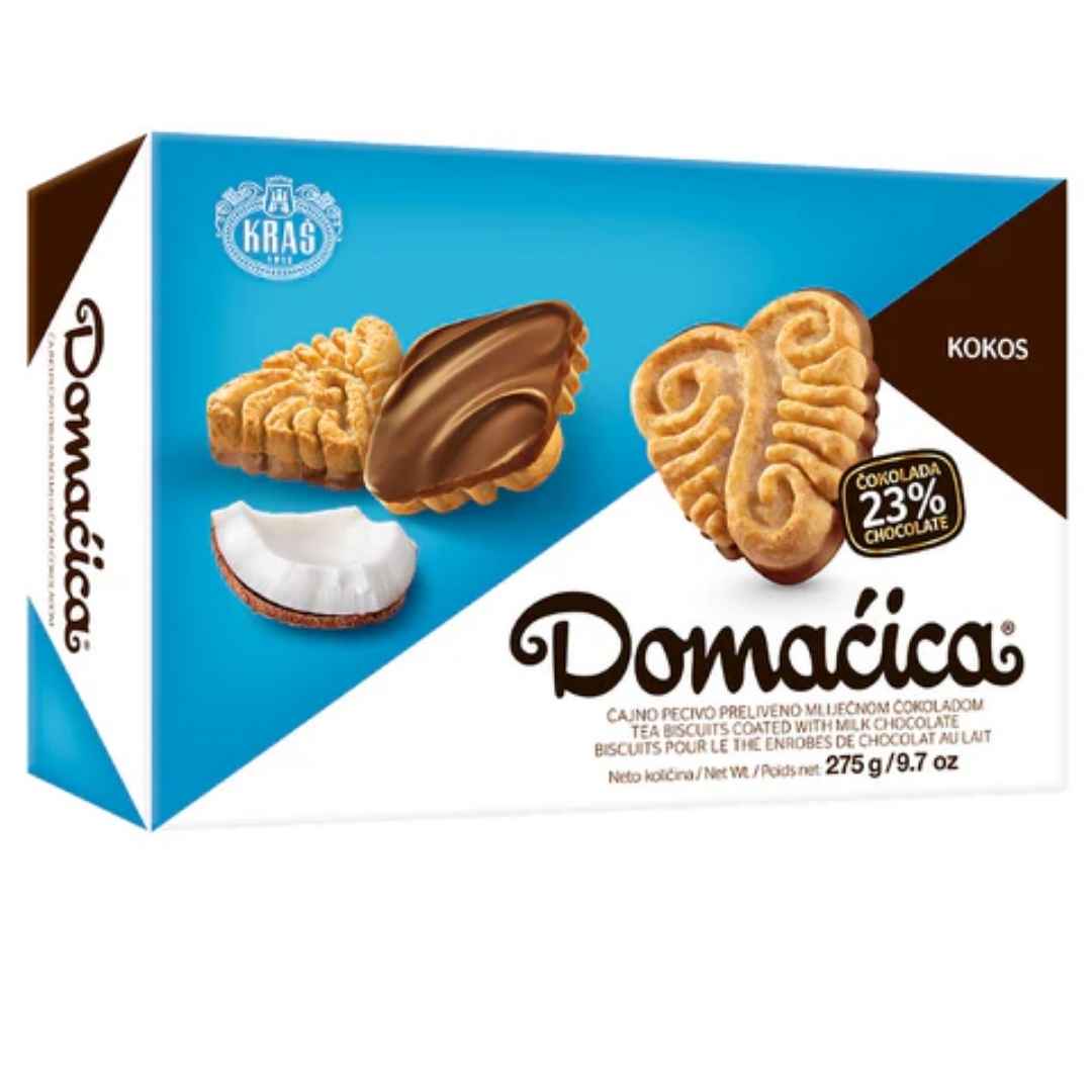 Kraš Domaćica Kokos 275 g – Knusprige Kekse mit Kokosgeschmack