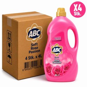 ABC Soft Rose Passion Weichspüler 4x4L