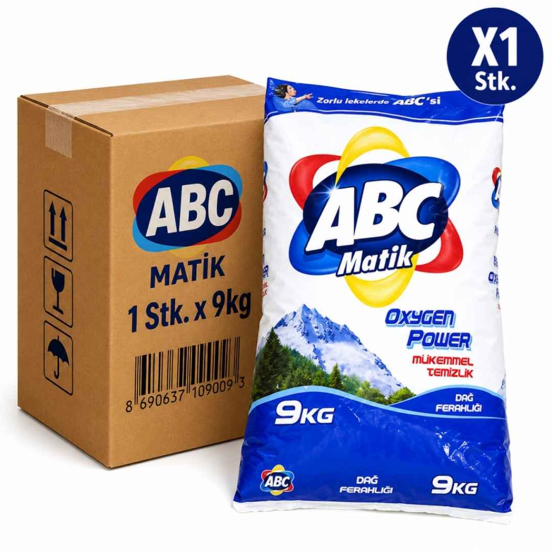 ABC Oxygen Power Waschpulver 9kg