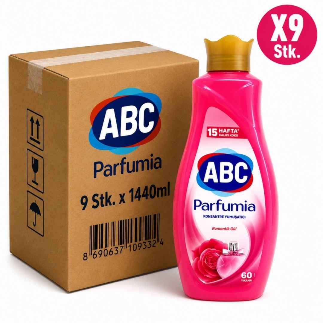 ABC Parfumia Rosen Weichspüler 9x1440ml
