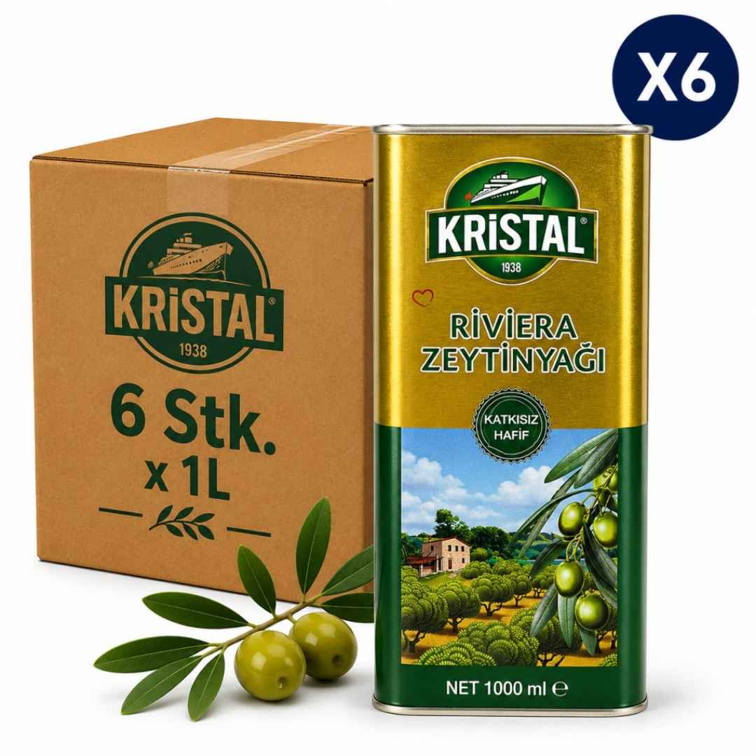 Kristal Riviera Olivenöl 6x1L