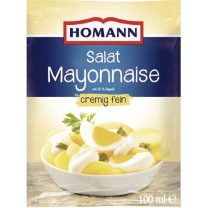Homann Salat Mayonnaise 100ml cremig fein