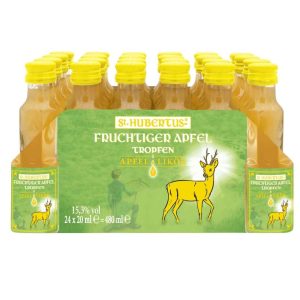 St. Hubertus Fruchtiger Apfel Likör 24x20ml