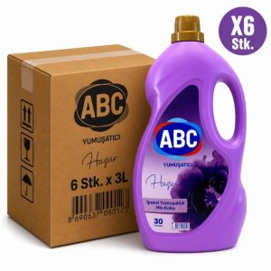 ABC Ruhe Weichspüler 6x3L Großpack