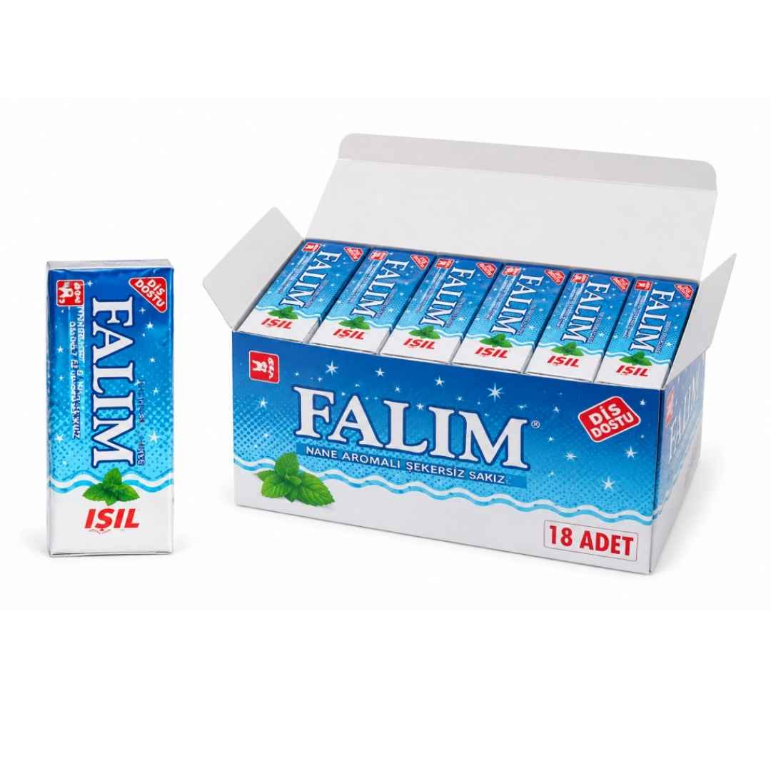 Falım Kaugummi Natron Zuckerfrei 1800 Stück