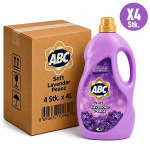 ABC Soft Lavender Peace Weichspüler 4x4L