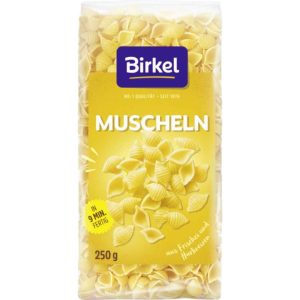 Birkel's No. 1 Muscheln 250 g – Frischei-Nudeln