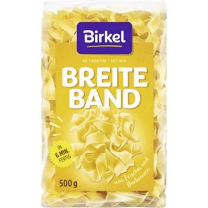Birkel's No.1 Bandnudeln breit 500 g – Breite Frischei-Nudeln